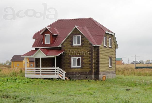 Новый блочный дом с электричеством, у озера Плещеево
